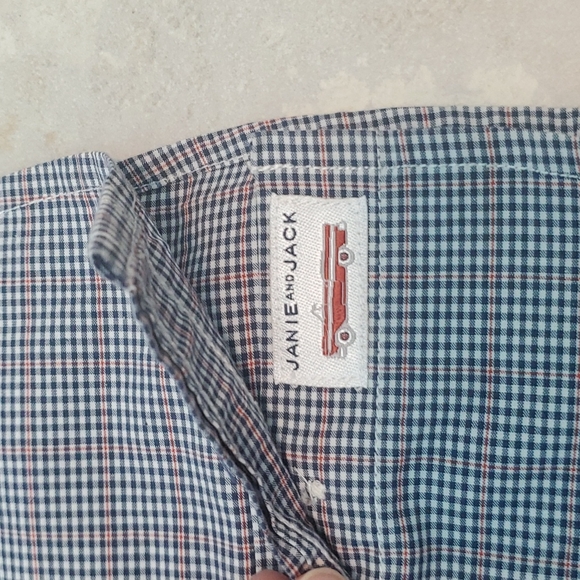 Janie and Jack baby button down. Size 12-18 - Picture 7 of 7